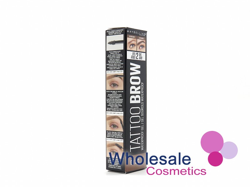 6 x Maybelline Tattoo Brow Waterproof Gel - 09 AUBURN